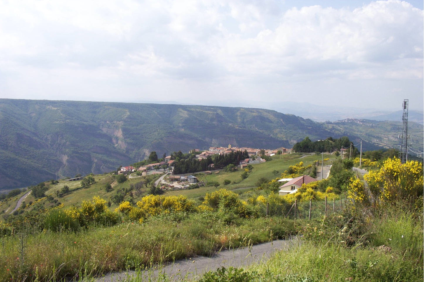 Contesto territoriale. Foto del Comune di San Paolo Albanese